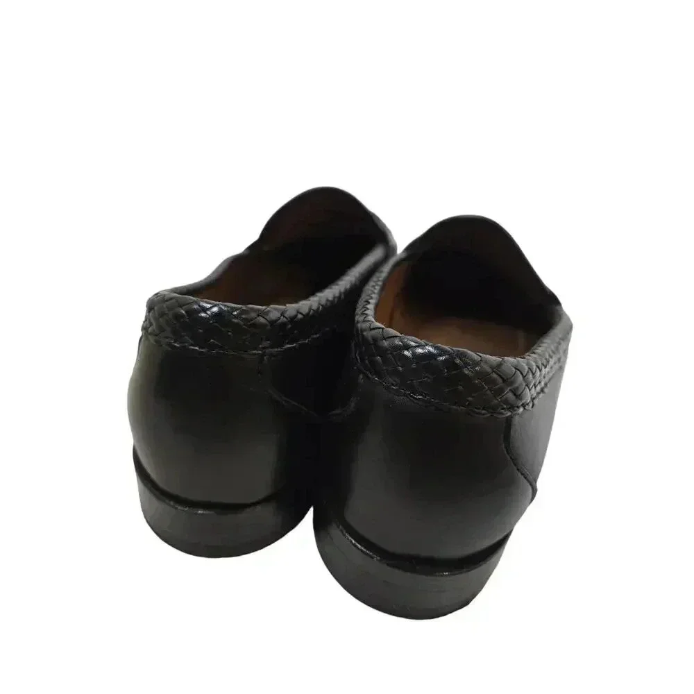 Allen Edmonds Men's Maxfield Tassel Loafer Black Size 12